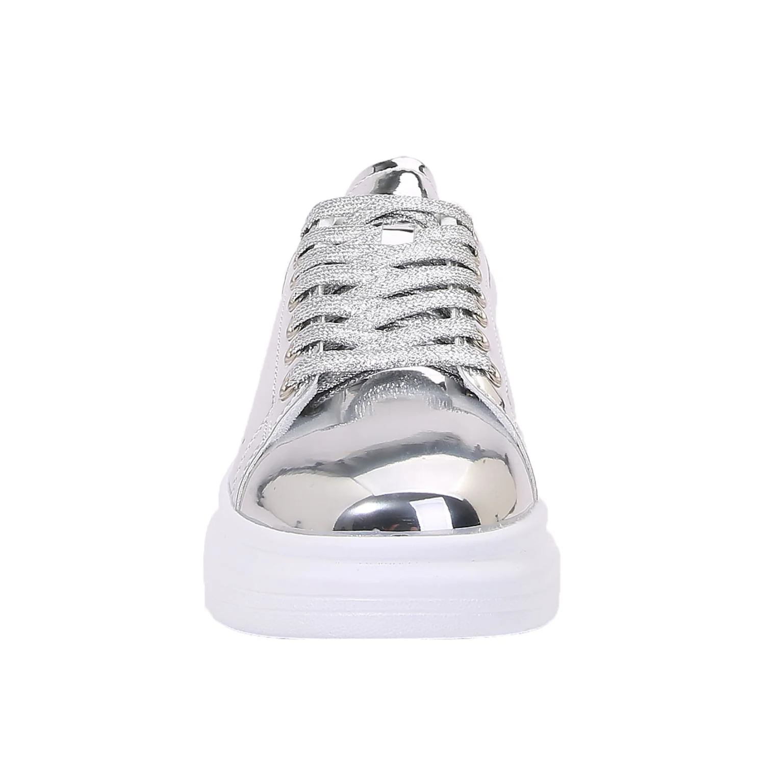 Simplicity Pure Color Platform Sneaker - Image 10