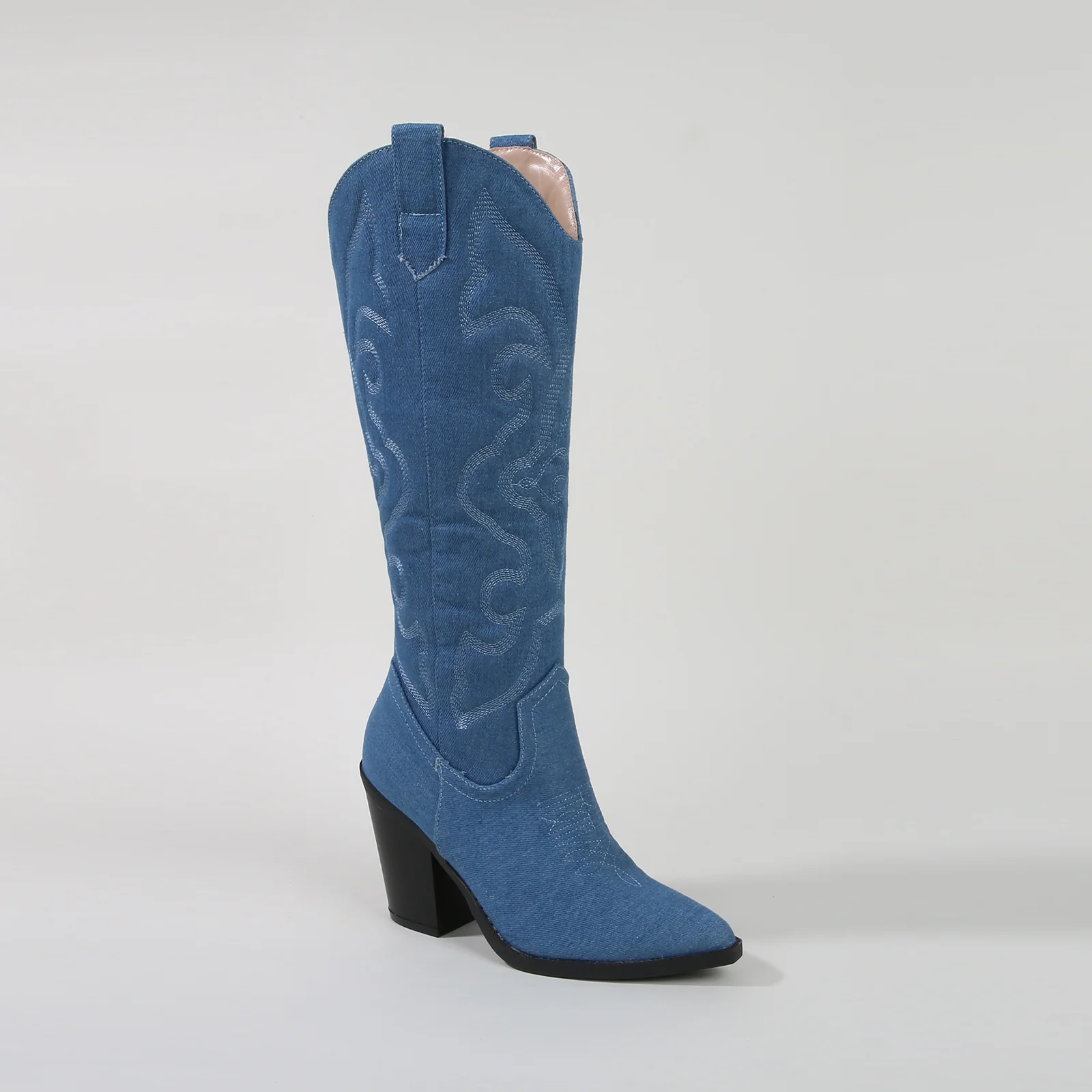 Arizona Faux Leather Cowboy Western Boots - Image 33