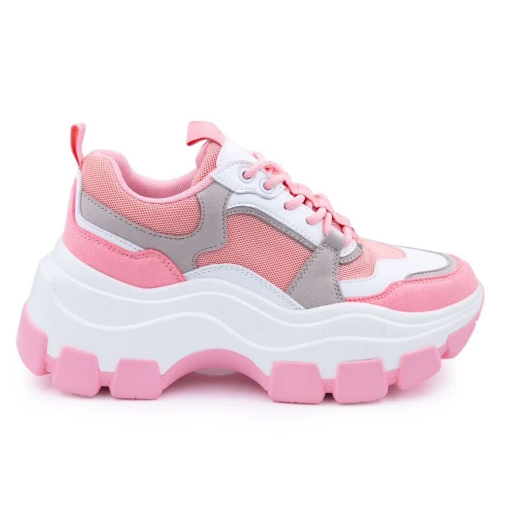 Damian Chunky Sole Platform Sneaker - Image 18