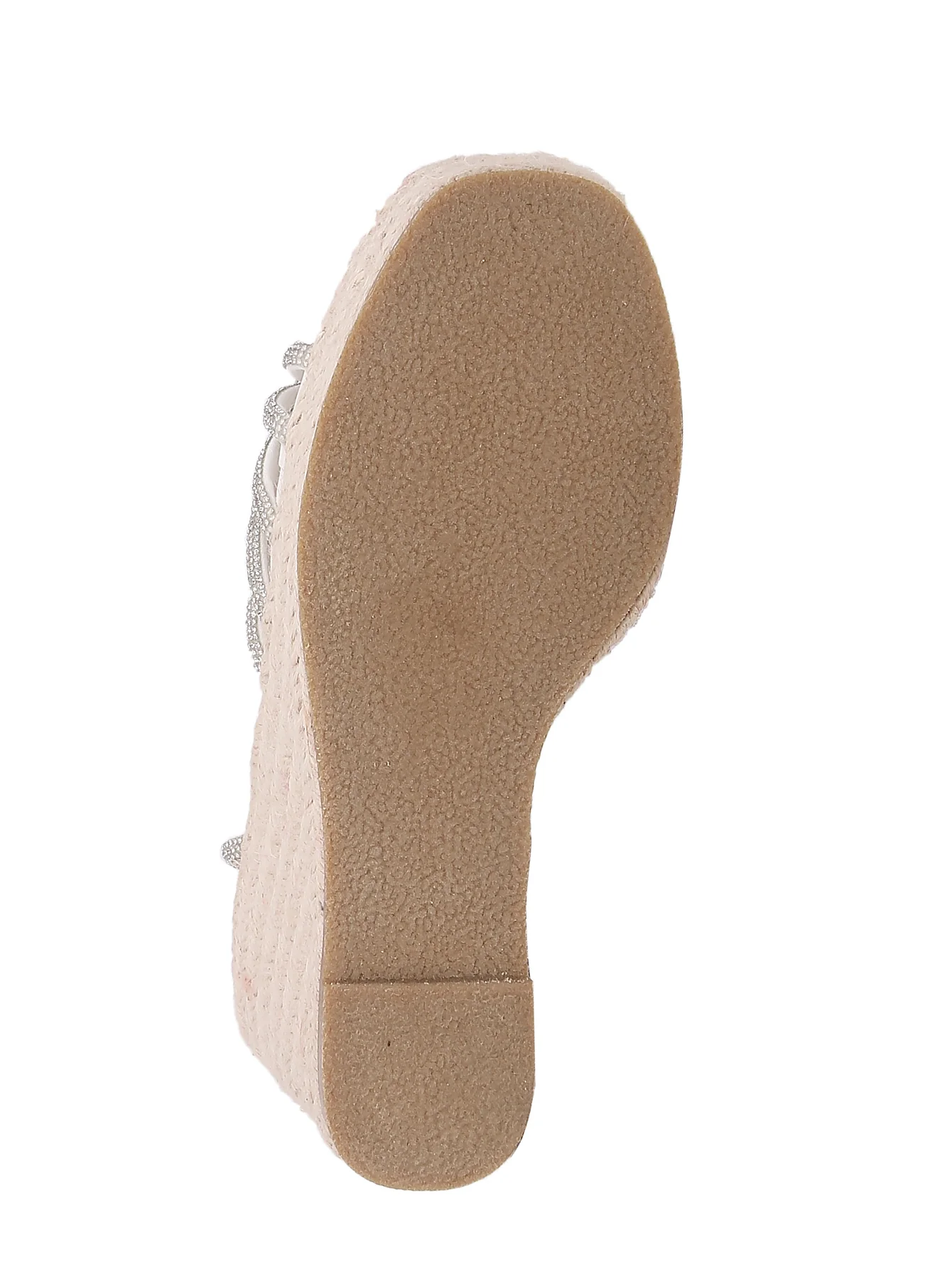 Danica Rhinestone Espadrille Wedge Heels - Image 4