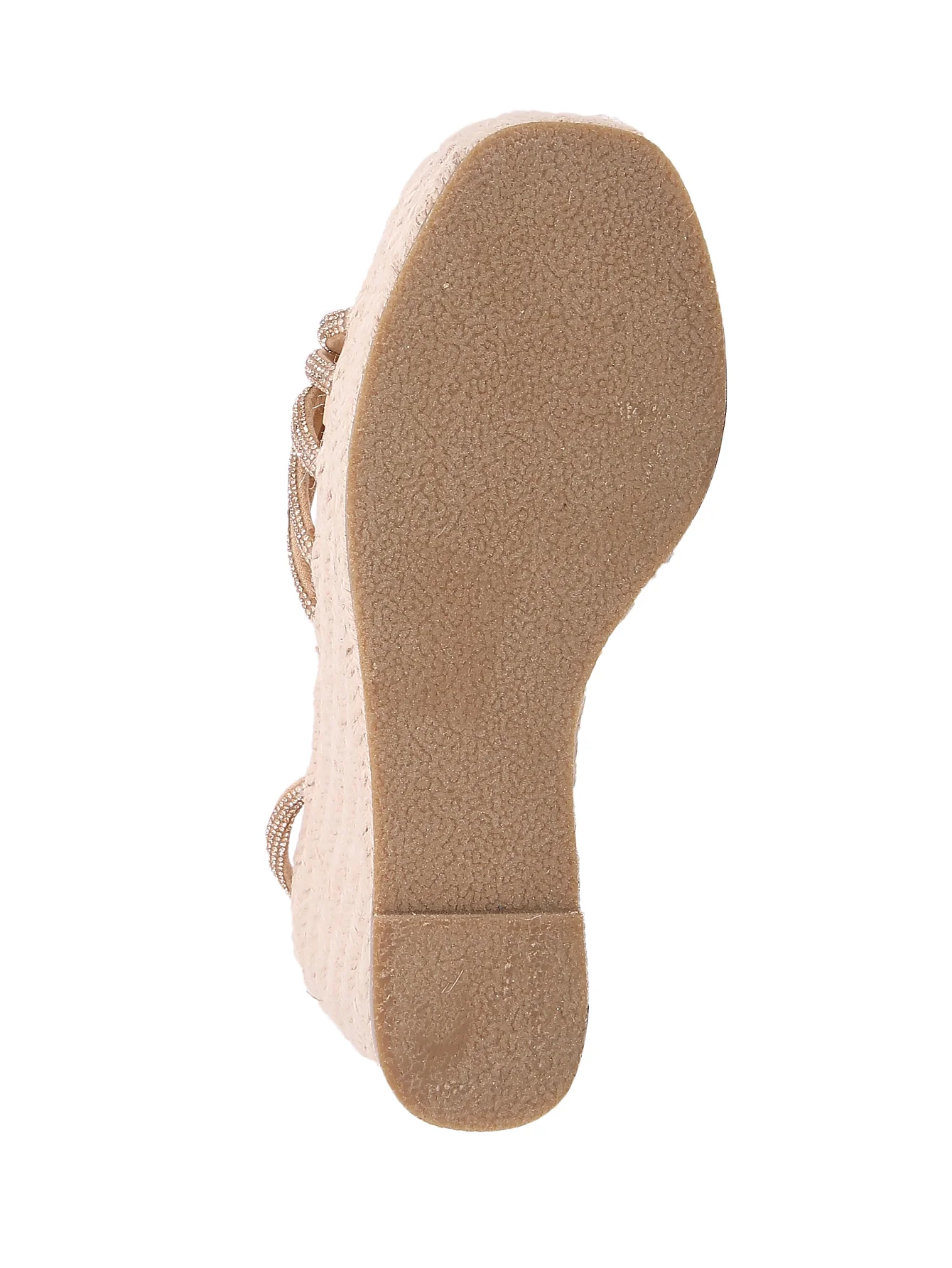 Danica Rhinestone Espadrille Wedge Heels - Image 9