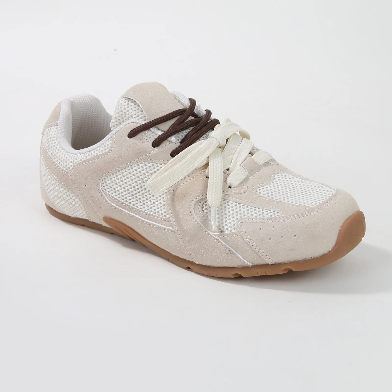 Lula Two-Tone Lace Retro Mesh Sneakers - Image 6